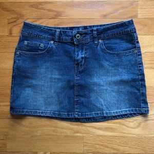 Denim Mini Skirt